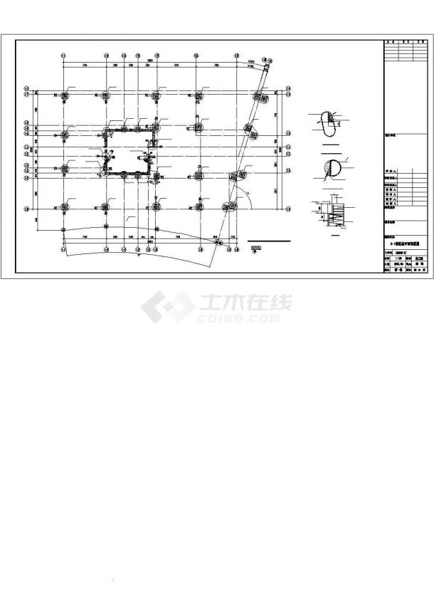 31层框剪住宅结构施工图（非抗震建筑）-图一