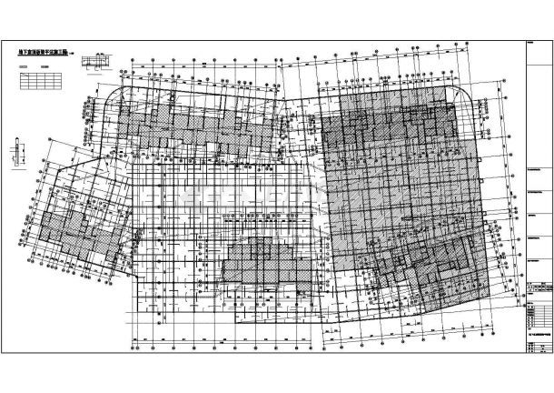 框架地下室结构施工图（含设计总说明，桩基础）-图二