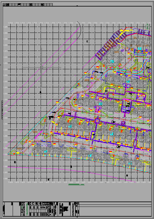 [上海]大型高端住宅社区景观地块设计全套施工图