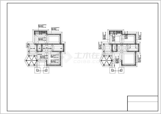 地上三层框架住宅楼结构施工图，共12张-图二