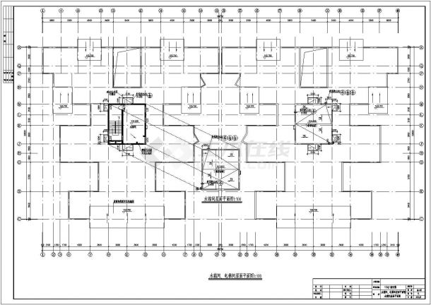 【陕西】三十三层剪力墙结构商住楼结构设计施工图-图一