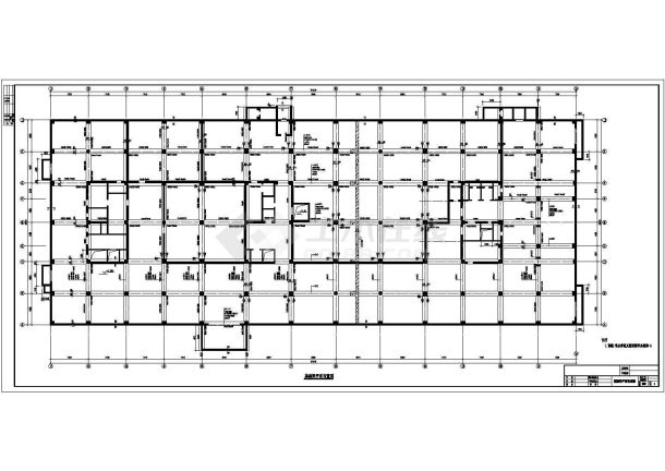 【北京】地上九层框架剪力墙结构科技大厦结构施工图-图二