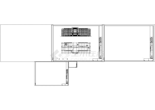 五层框架结构科技公司办公楼结构设计施工图（含建筑图）-图二