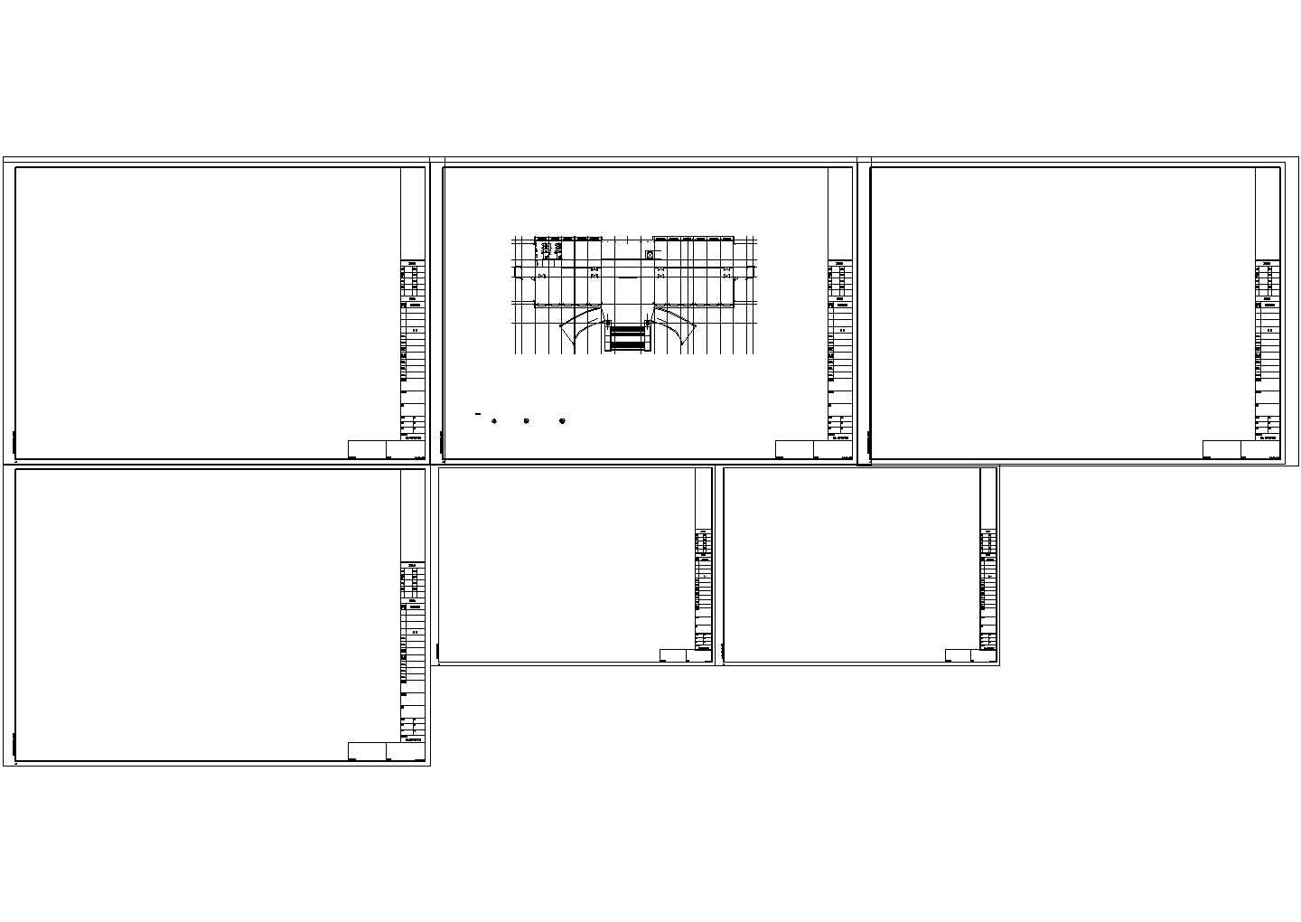 五层框架结构科技公司办公楼结构设计施工图（含建筑图）