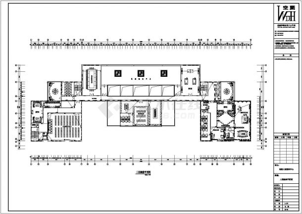 某地区接待中心室内电气设计施工图纸-图二