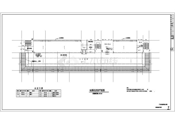 [湖北]地上七层框架结构门诊住院综合楼结构施工图（含建施）-图一