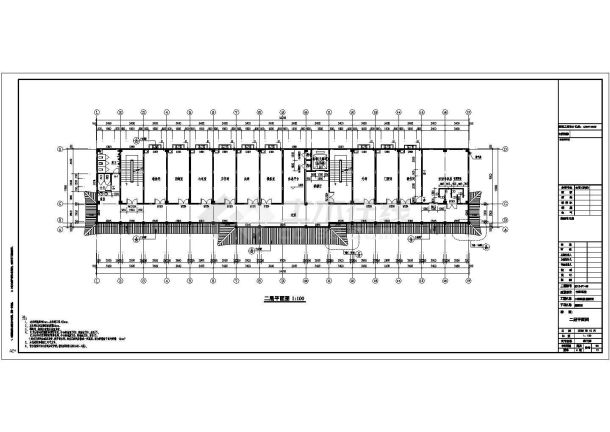 2057.22㎡四层框架结构古建中医院国医堂结构施工图（含详细建筑图）-图二