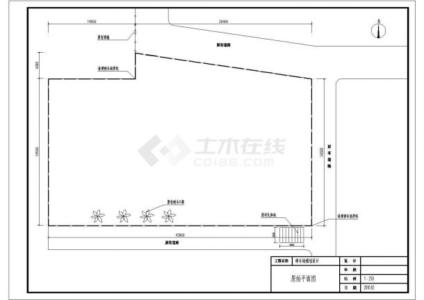 某地某停车场方案规划设计及竣工施工图-图二