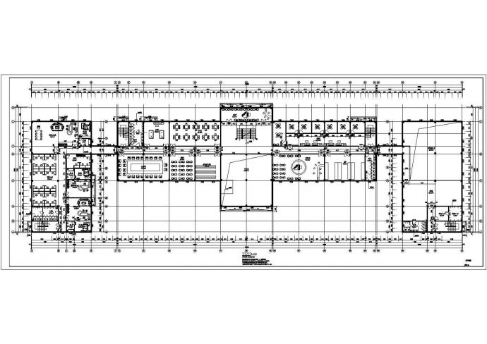 [黑龙江]地上三层框架结构办公楼结构施工图_图1