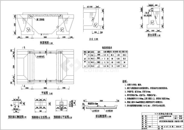 农业综合开发项目渠系配套工程全套设计图-图二