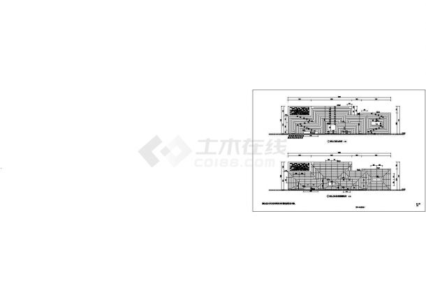 【上海】某高档居住区景观规划设计施工图-图二