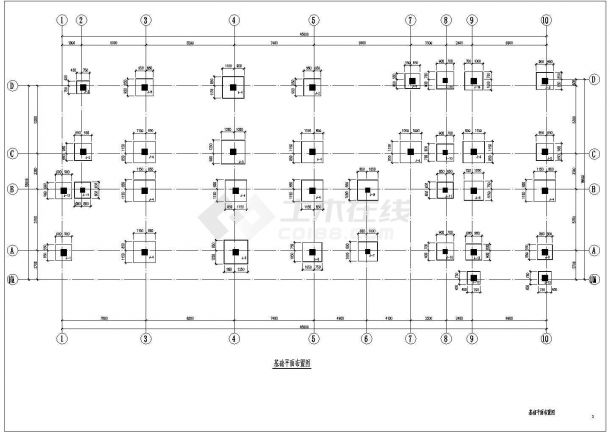 【四川】三层幼儿园教学楼框架结构设计施工图-图二