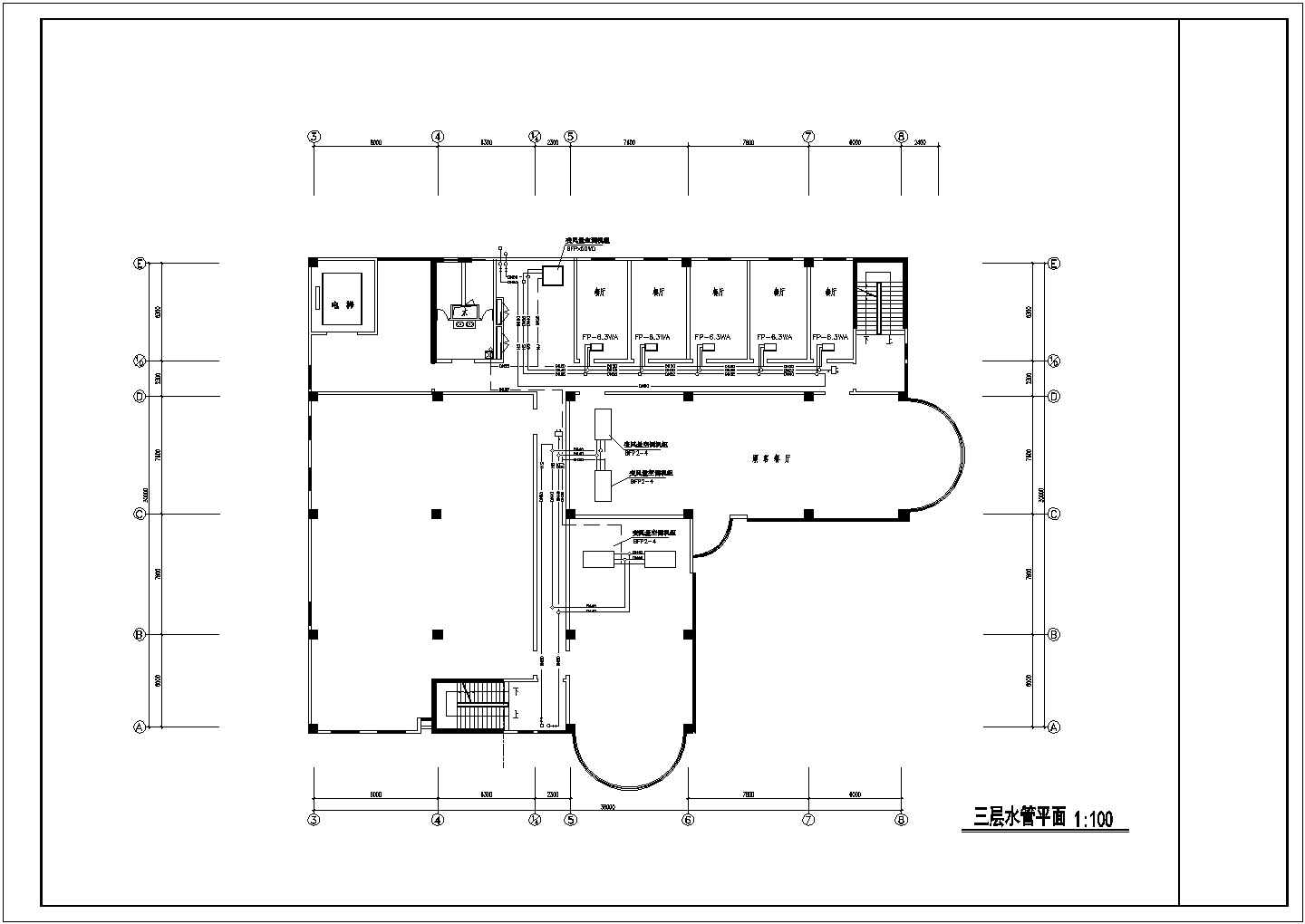 [河北]宾馆酒店建筑空调系统设计施工图