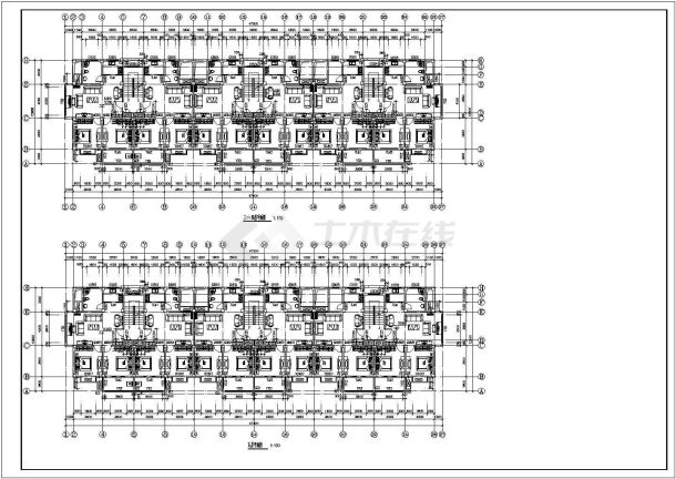 【江苏】六层框架结构住宅结构设计施工图（含建施）-图二