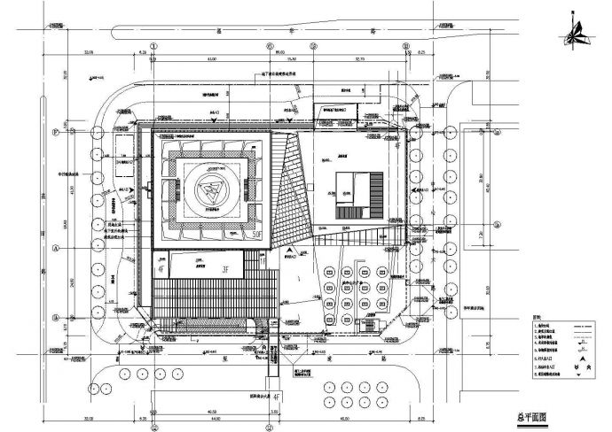 某120000㎡五十二层超高商务中心（附电气、建筑、结构、空调、水多张图纸）_图1