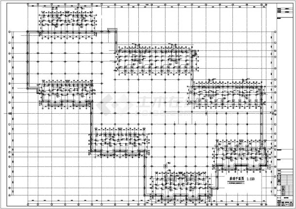 【山东】地下二层框架结构车库结构设计施工图-图二