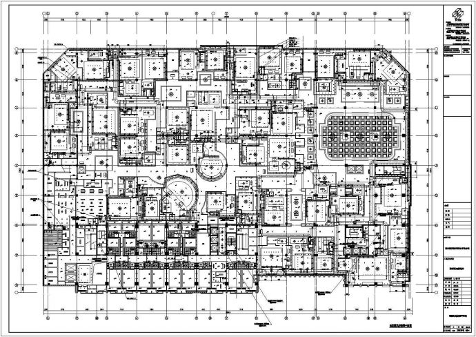 嘉兴某数码商场成套空调风系统水系统图纸_图1