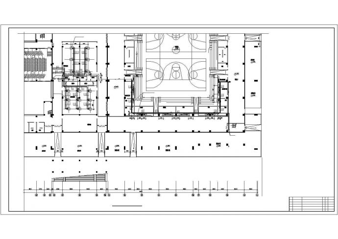 某大学学生活动中心空调设计图_图1