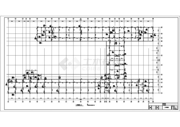 【江苏】地上四层框架结构教学楼结构设计施工图-图二