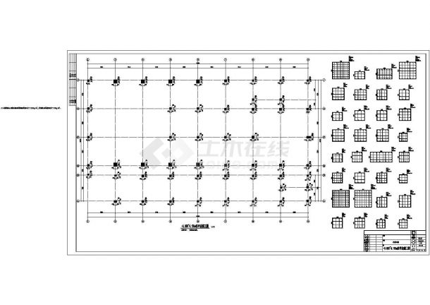 【北京】地上五层框架结构行政楼结构设计施工图-图二