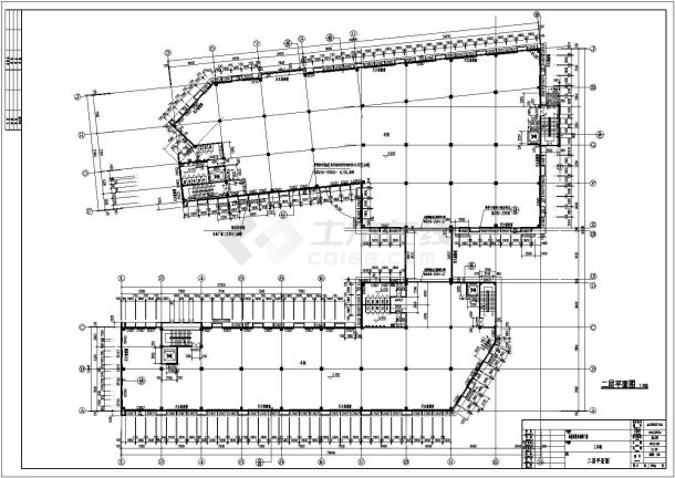 【江苏】五层框架结构医疗产业园标准厂房结构施工图（含建筑图）-图二