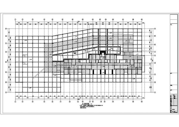 【江苏】地上三层框架结构档案馆结构设计施工图-图二