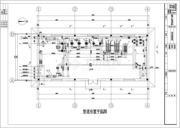 某地区换热站分布式变频循环水泵系统设计图-图二