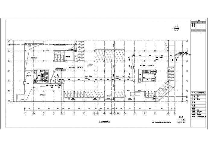 富力信然庭热力工程热力站的施工图纸设计_图1