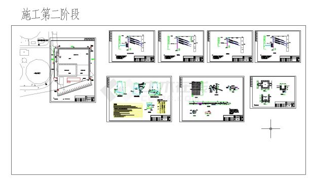 某项目基坑支护钢管桩支护 （含计算书，挡墙）-图二