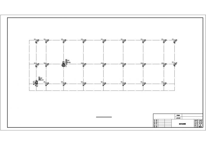 四层混合结构办公楼结构设计施工图_图1