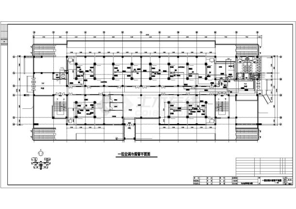 河北某大学教学区多联机项目图纸-图一