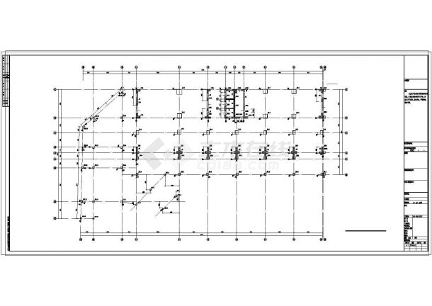 [福建]三十层现浇钢筋混凝土框架剪力墙结构SOHO办公室结施施工图-图一