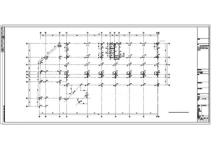 [福建]三十层现浇钢筋混凝土框架剪力墙结构SOHO办公室结施施工图_图1