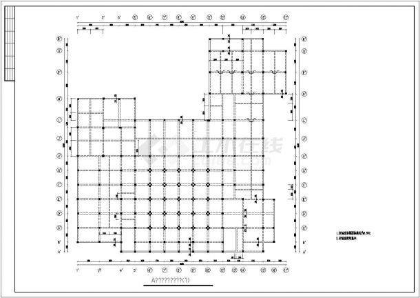 【武汉】某四层框架结构酒店全套结构设计施工图-图二