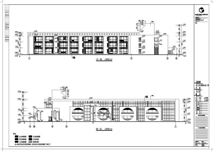 昆山某地三层框架结构幼儿园建筑设计施工图纸_图1