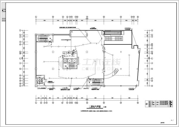 四川某商住楼电气施工图（地下一层地上十五层，建筑面积12000平方米，框架剪力墙结构）-图二