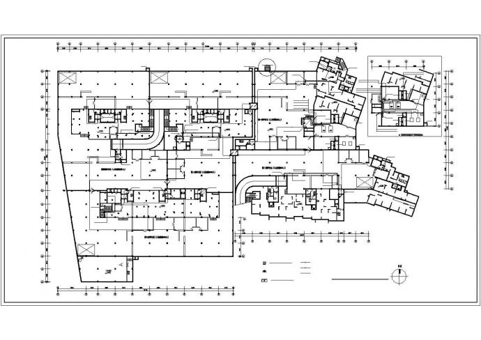 某小区的高层地下室电气设计施工图_图1