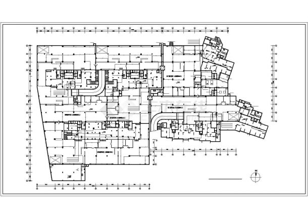 某小区的高层地下室电气设计施工图-图二