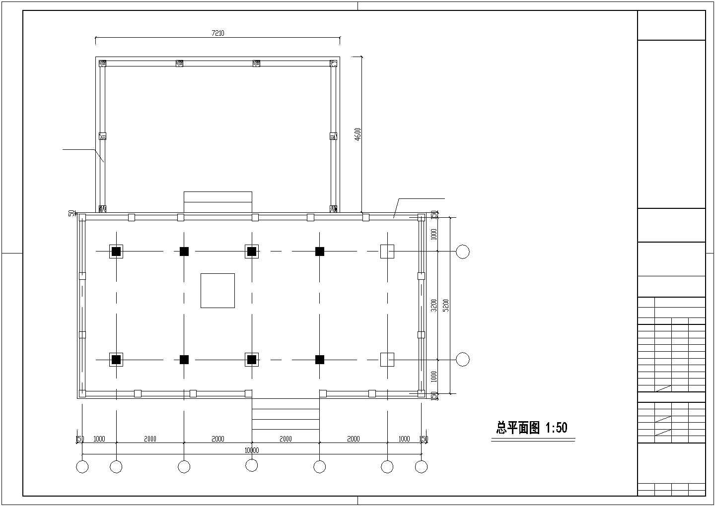 某水榭建筑结构施工图（仿古建筑）