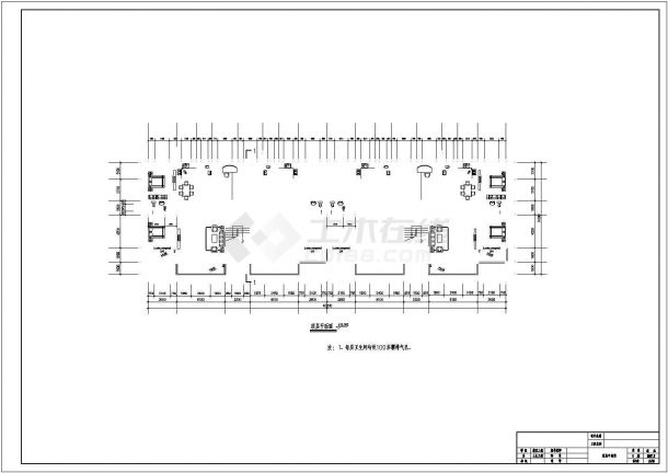 7°区五框架结构住宅毕业设计计算书及建筑施工图-图二