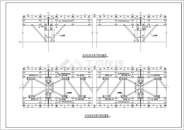 某工业厂房建筑CAD参考设计全图-图二