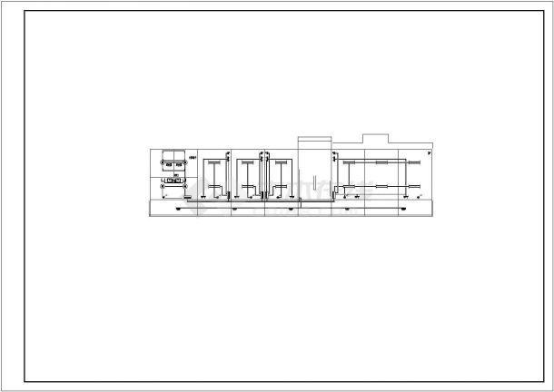 三层办公楼电气平面施工图纸-图二