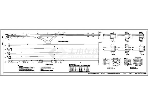 东宗线（桐乡段）中承式系杆拱桥施工图设计-图二
