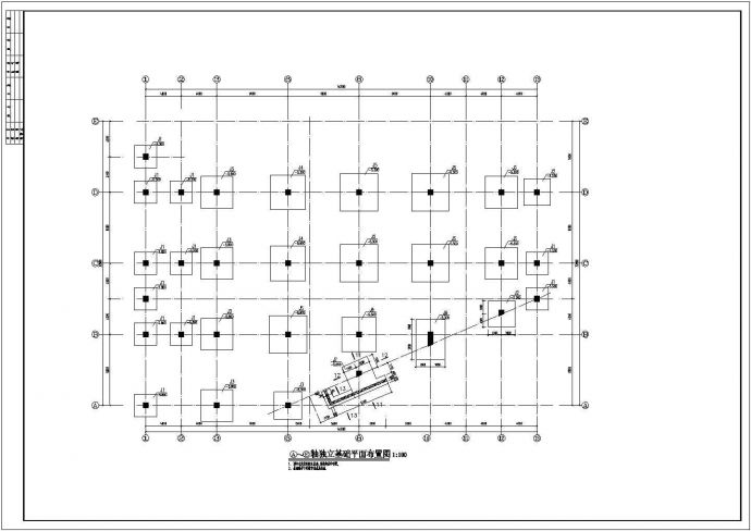 某地区十一层框架剪力墙结构大型宾馆结构施工图_图1