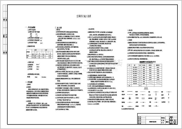 【上海】某十五层大厦空调图纸，共19张图-图一