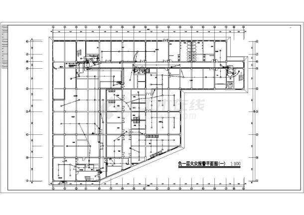 某地区大型宾馆强弱电全套施工图纸-图二