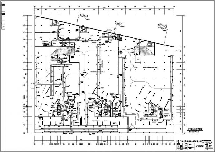 某地住宅及地下室通风防排烟设计施工图_图1