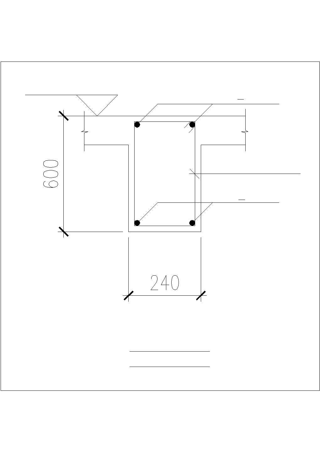 某三层框架结构高档别墅（h8~13型）全套结构图纸