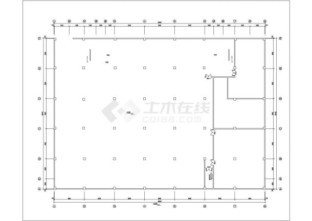 某地框架结构住宅（三居室）室内装修设计方案图-图一