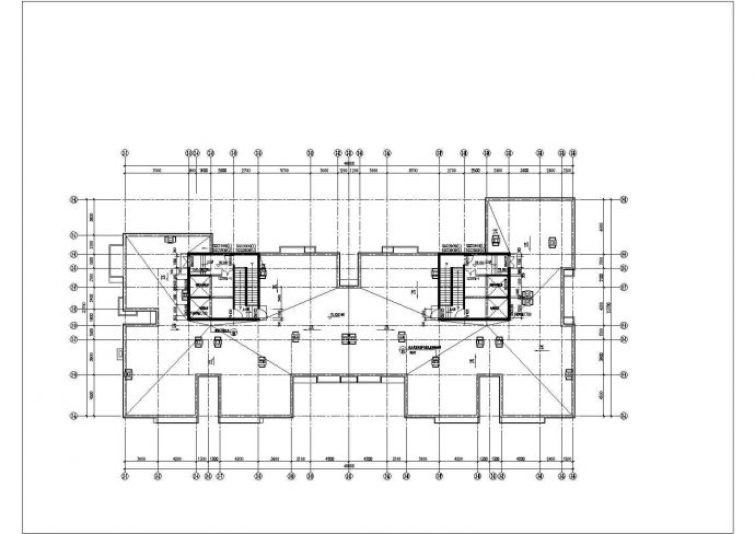 高层住宅楼电气设计cad图纸_图1
